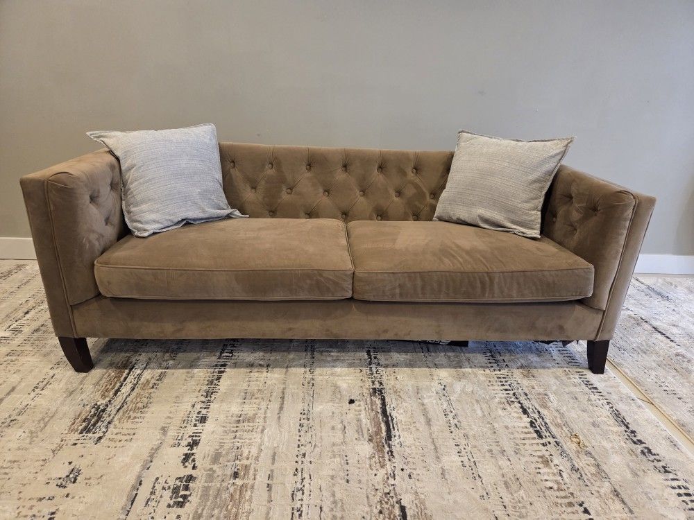 Sofa Couch. Lightly Used In Office