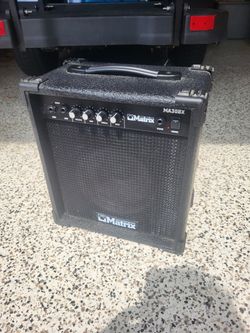Matrix guitar amp