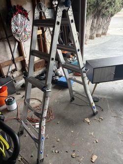 Multi position ladder