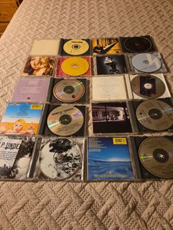 CDs music and metal Rack