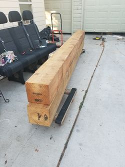 cedar postes y vigas cedro