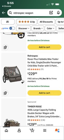 Bike trailer for kids - Only Used Twice! - Retrospec