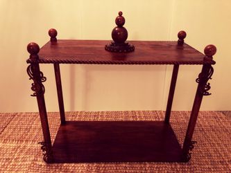 Wooden temple (mandir) custom made on order