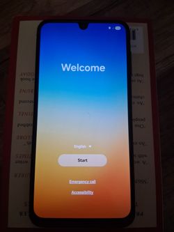 Samsung A16 with charger 9/10 scree protector cricket
