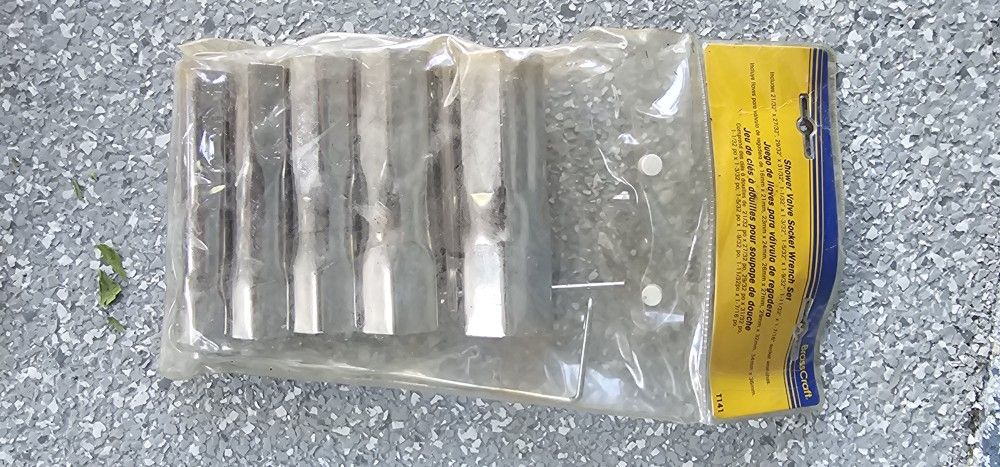 Shower Valve Socket Wrench Set