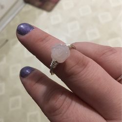 Rose Quartz Ring