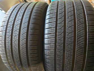 Excellent Runflat Tires 285/35/20 Pirelli P Zero MOS