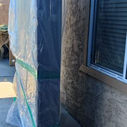 Box Spring And Mattress (CertiPur Foam)