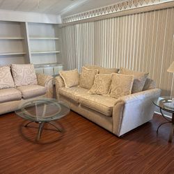 Sofa Set & End & Coffee Table 