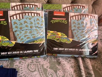 Tortugas Ninja Set Sheet Twin