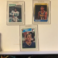 Reggie Miller ( Rookie) Plus 2 Vintage Cards