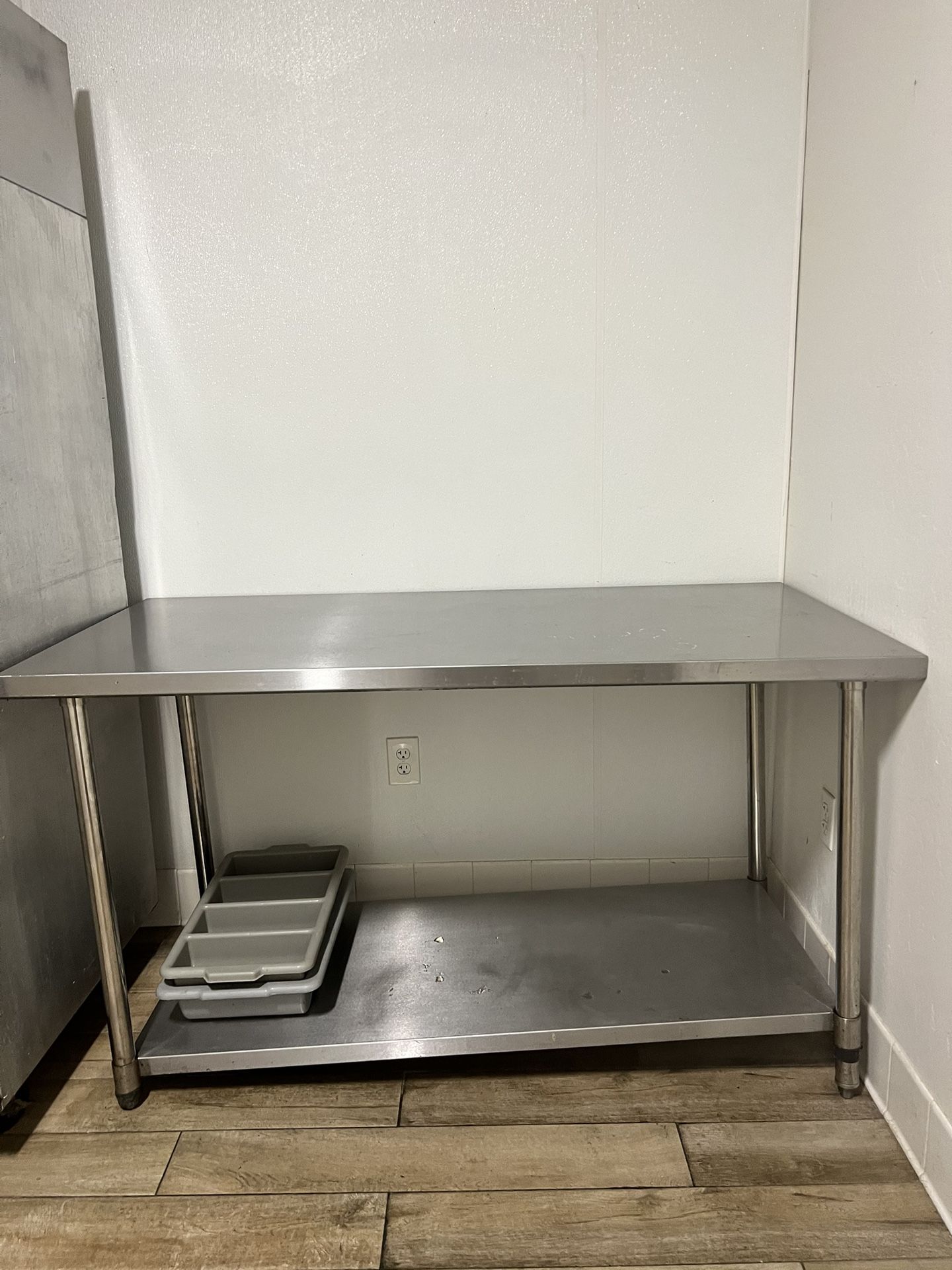 Stainless Steel Prep Table 