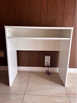 White desk