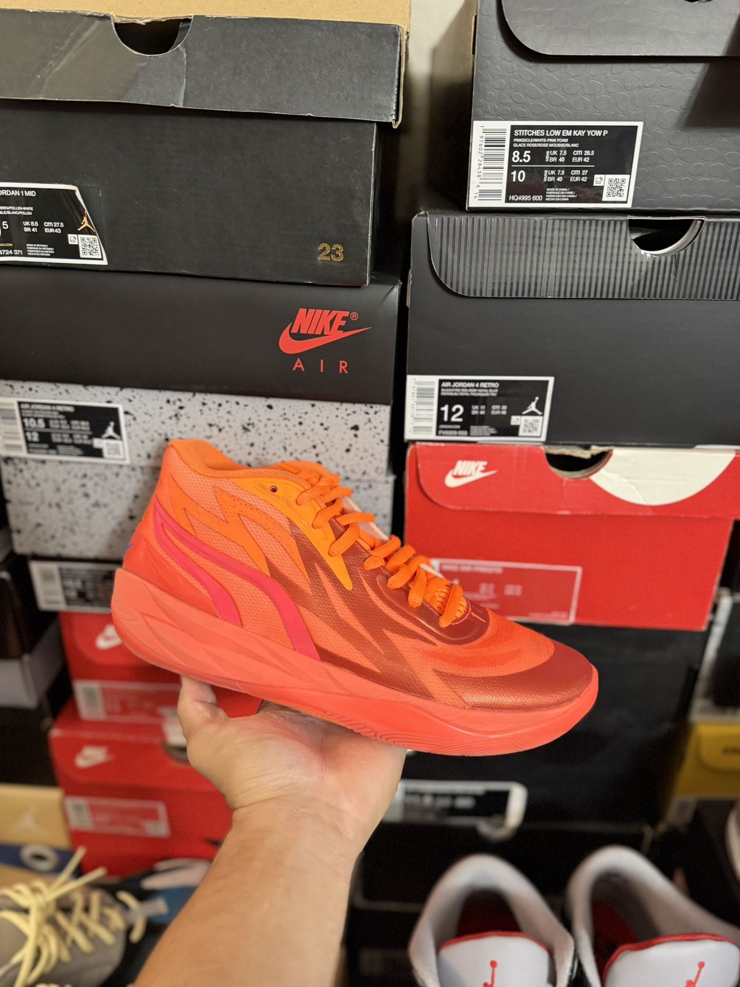 Puma LaMelo Ball MB.02 Supernova size 8.5 USED