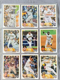 San Diego Padres Baseball Card Collection – Topps, Bowman, Chrome, Auto & Inserts