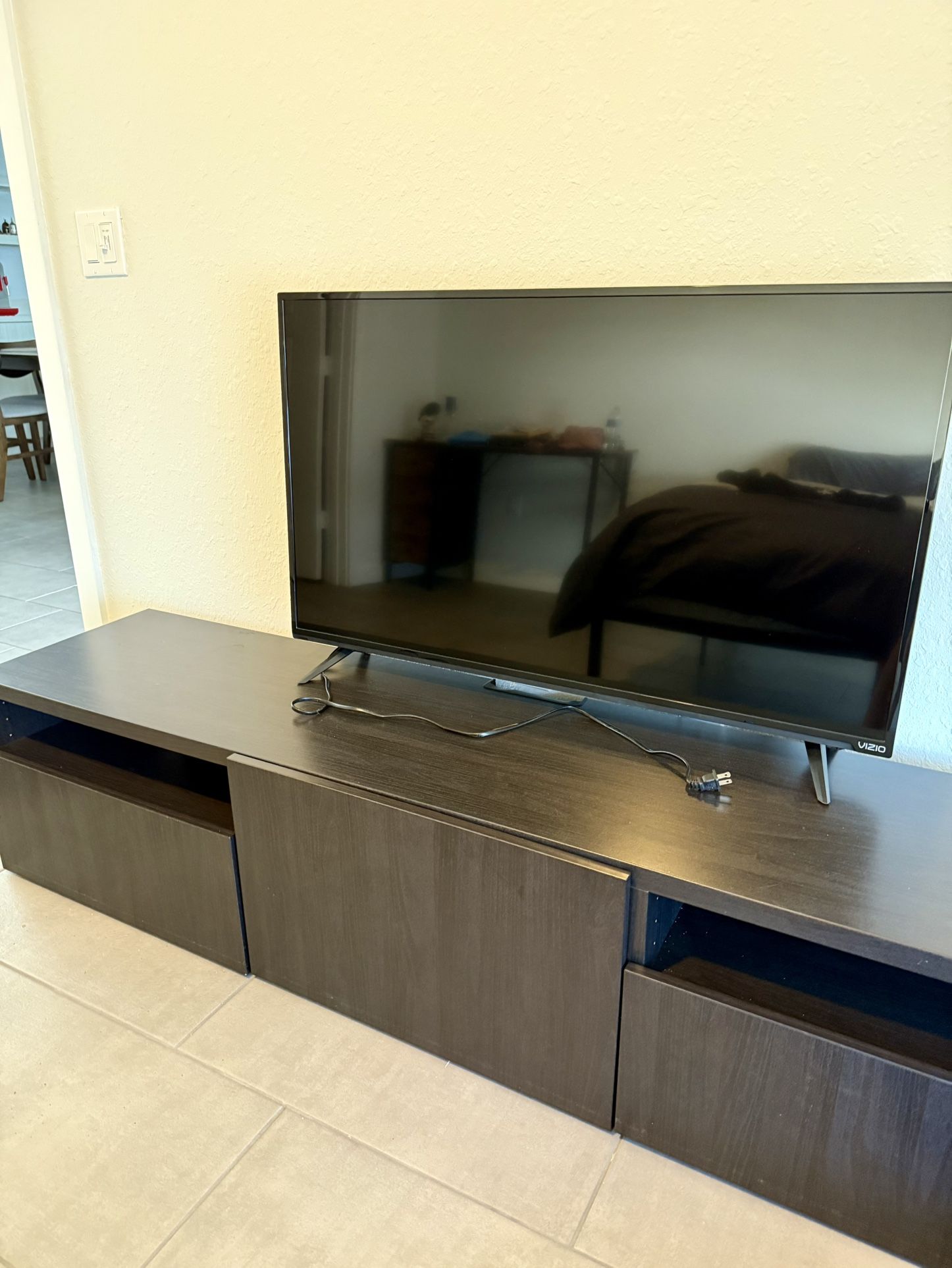 TV Stand Unit With Storage Drawers From Ikea