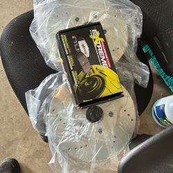 Front Brake Rotors And Pads