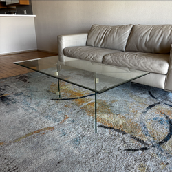 One Pace Collection Glass Top Coffee Table