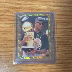 Michael Jordan Special Edition Card  3rd Championship 