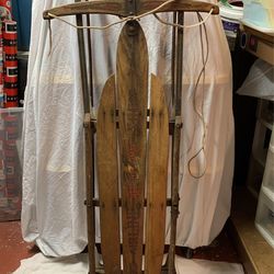 Vintage Sleds - Flexible Flyer And Monoplane