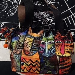 Laural Burch Over The Shoulder Cat Purse