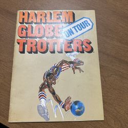 Harlem Globetrotters On Tour 1978 Program 