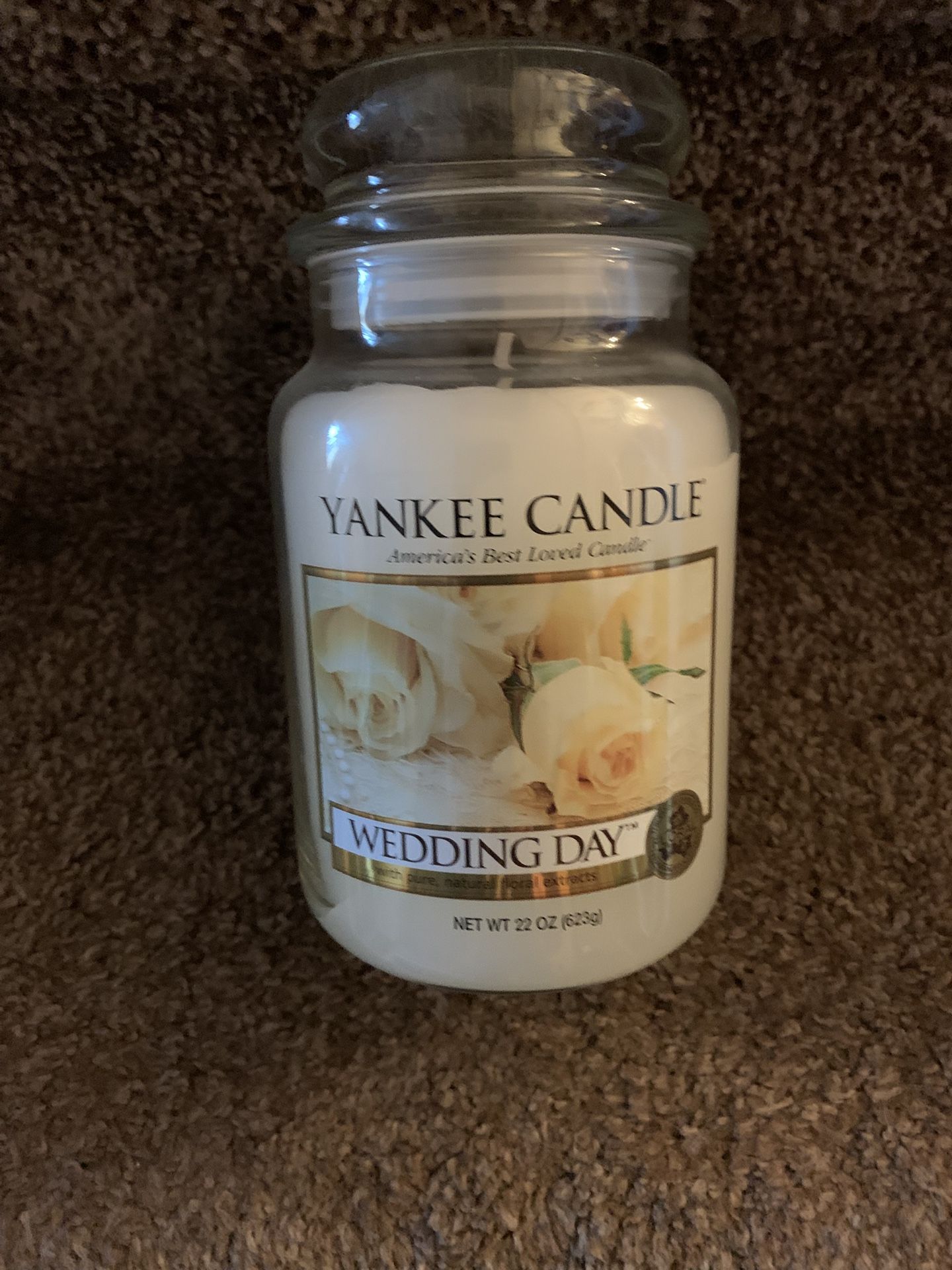 Brand New ! Wedding Day! Yankee Candle! 20 Ounce