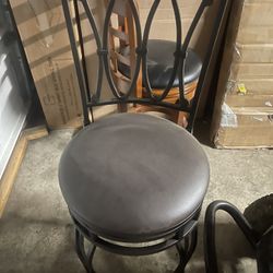 Wrought-Iron Bar Stool