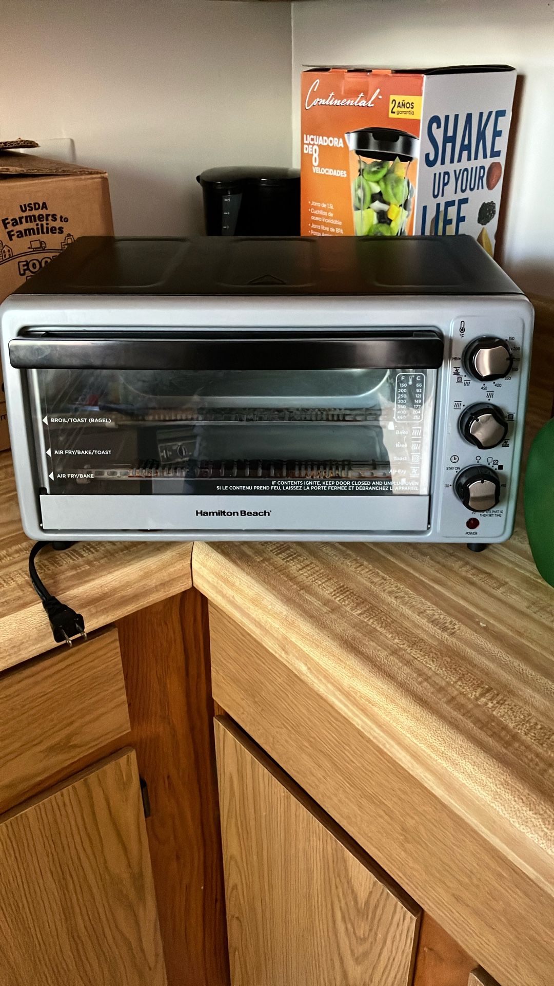 Hamilton Beach Air Fryer/Oven Works Great