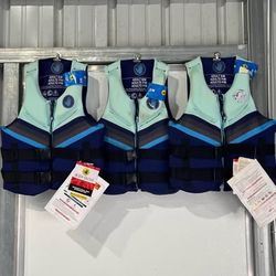 NEW Set of 3 Body Glove Life Vest Jackets