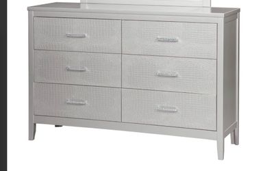 Silver dresser