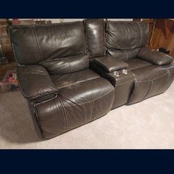 Sofia  Power Console Loveseat