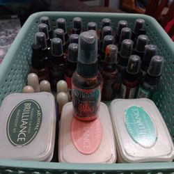 Stamps And Ink Sprays