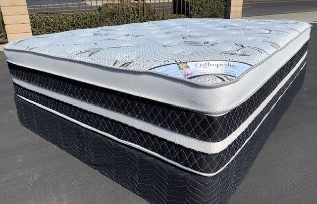 Full Ortho Bamboo Pillow Top Mattress!!