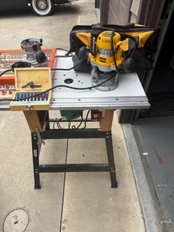 **Router Table + 2 Routers + Router Bits — $600 for everything**