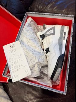 Jordan 4 cement grey