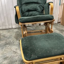 Rocking Chair With Footstool! 