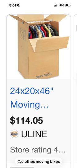 Lots of moving boxes.