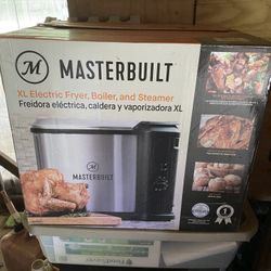 Master built XL Electric Fryer, Boiler, Steamer