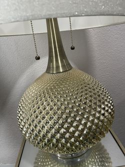 2 Gold Table Lamps