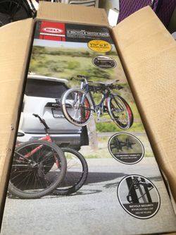 Bike hitch rack