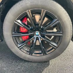 20 X5 Bmw Rims N Tires Black