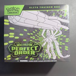 Pokemon Cards: Mega Evolution Perfect Order ETB