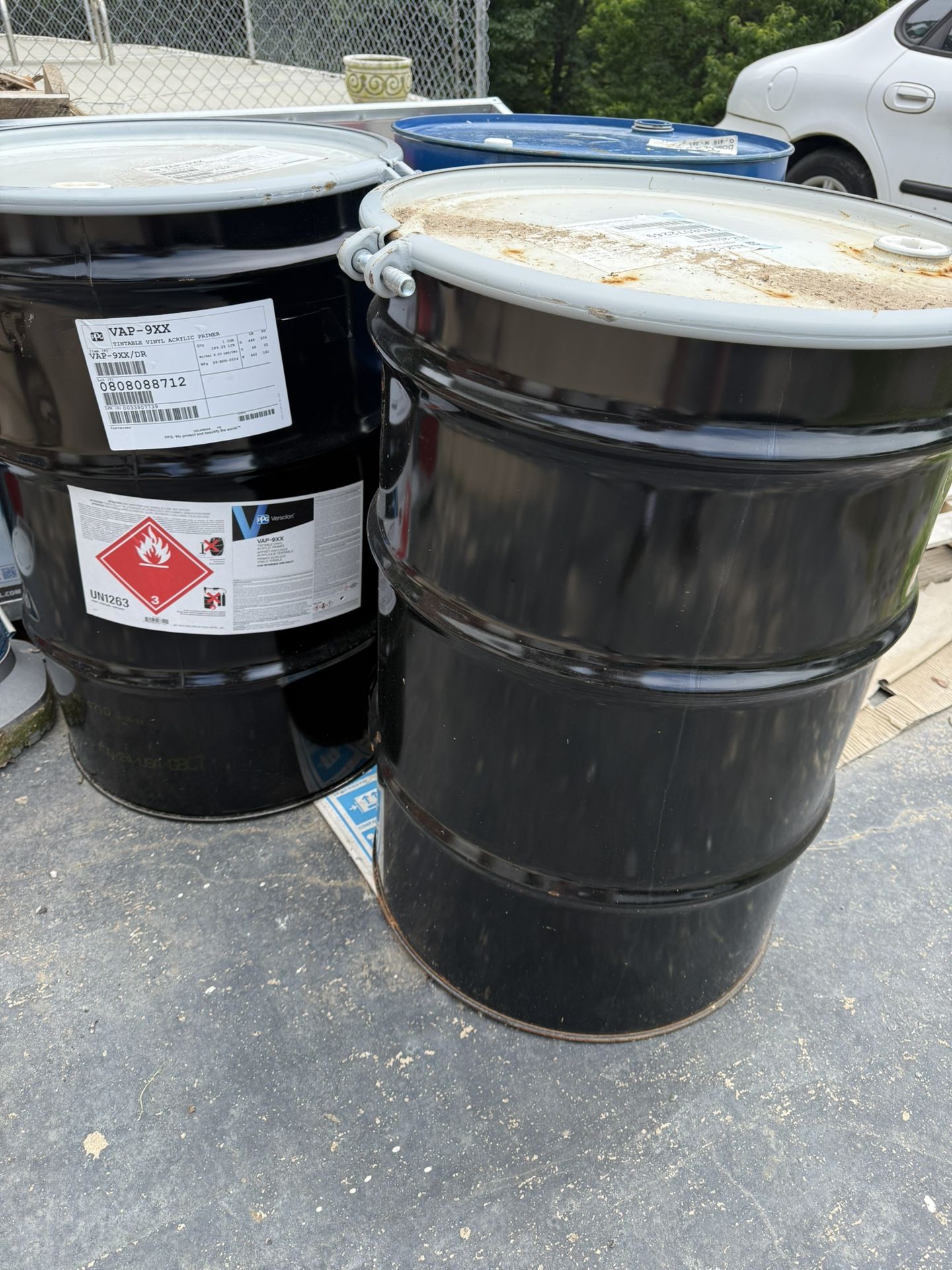 55-Gallon Metal Burn Barrels 