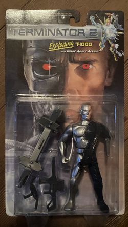 Kenner 1991 Terminator 2 - Exploding T-1000 with blast apart action MOC