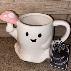 Cobwebs And Couldrons Ghost Mug