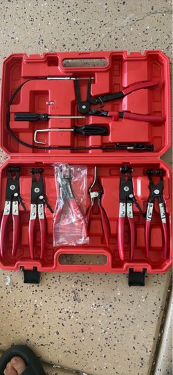 9PCS Hose Clamp Pliers Set, Hose Clamp Removal Tool for Automotive