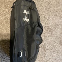 Under Armour Storm Travel Duffle Gym Bag Black  - 20" L, 8"W, 10"H
