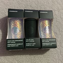 Starbucks Key Chains