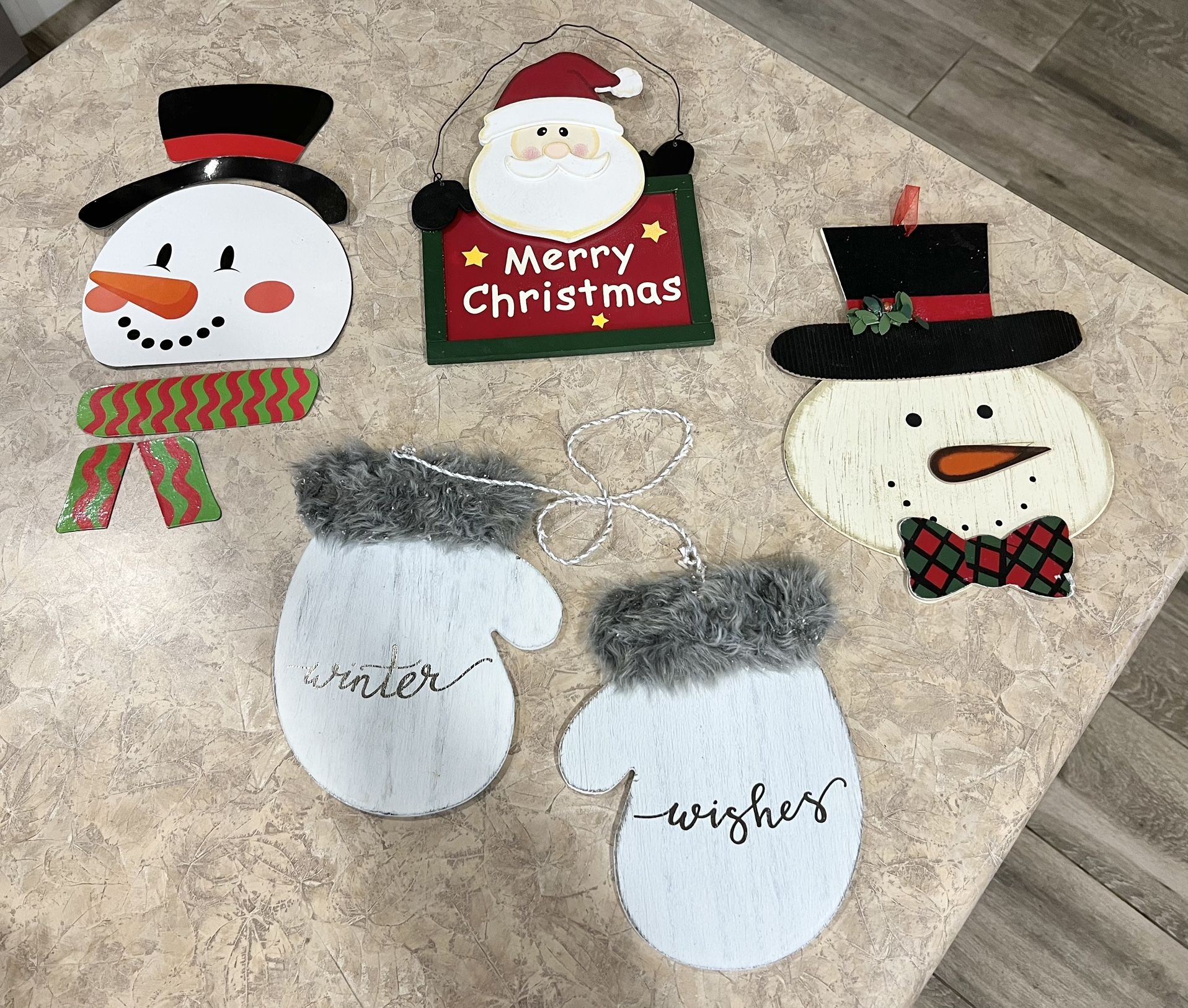 Wooden Christmas Signs